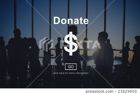 Donate Cash Money Gift Assistance Concept 23829950