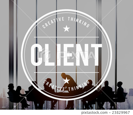 Client Customer Service Buyer Concept 23829967