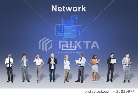 Network Internet Online Media Future Concept Network Internet Online Media Future Concept 23829974