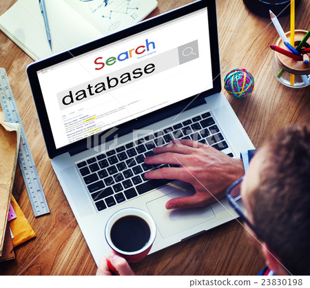 Database Data Backup Information Network Server Concept Database Data Backup Information Network Server Concept 23830198