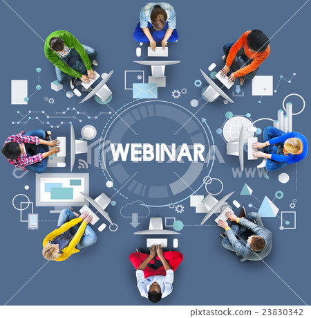 Webinar Seminar Online Conference Concept 23830342