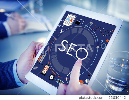 SEO Search Technology Business Webpage Concept SEO Search Technology Business Webpage Concept 23830442