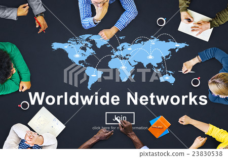 Worldwide Networks Global Communication Finance Concept Worldwide Networks Global Communication Finance Concept 23830538