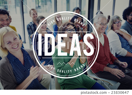 Group of People in Seminar Orginazation Ideas Concept 23830647