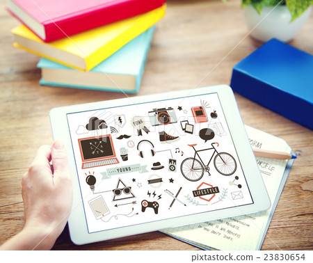 Youth Social Media Technology Lifestyle Concept Youth Social Media Technology Lifestyle Concept 23830654