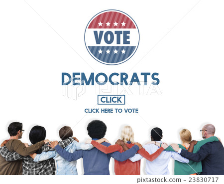 Democracy Democrats Human Rights Liberty Freedom Concept Democracy Democrats Human Rights Liberty Freedom Concept 23830717