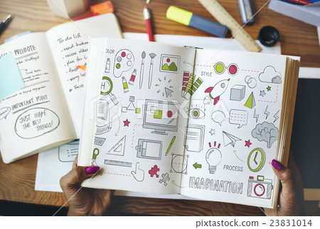 Imagination Inspiration Ideas Creativity Design Concept Imagination Inspiration Ideas Creativity Design Concept 23831014