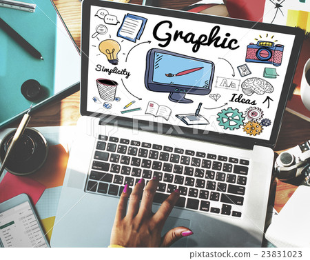Graphic Visual Art Creative Design Concept 23831023