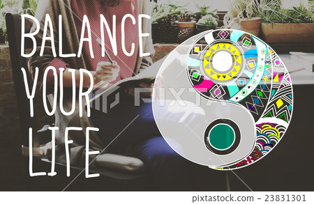 Balance Your Life Equality Steady Concept Balance Your Life Equality Steady Concept 23831301
