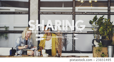 Sharing Connection Exchange Networking Opinion Concept 23831495