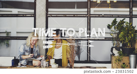 Time to Plan Management Idea Mission Objective Concept 23831502