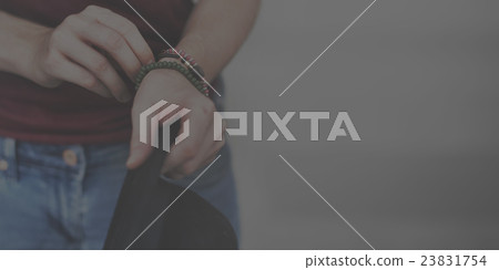 Woman Lifestyle Street Wear Style Fashion Concept Woman Lifestyle Street Wear Style Fashion Concept 23831754