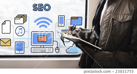 Searching Engine Optimizing SEO Browsing Concept Searching Engine Optimizing SEO Browsing Concept 23831755