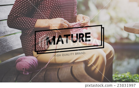 Mature Fully Developed Lifestyle Behevior Concept Mature Fully Developed Lifestyle Behevior Concept 23831997