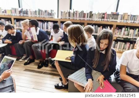 Stock Photo: Classmate Educate Friend Knowledge Lesson Concept