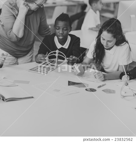 Classroom Learning Mathematics Students Study Concept 23832562