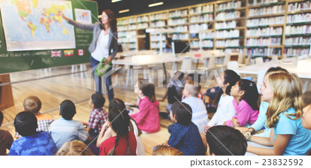 Classroom Learning Geographhy Students Study Concept Classroom Learning Geographhy Students Study Concept 23832592