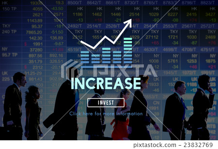 Increase Enlarge Expand Extend Growth Rise Concept 23832769