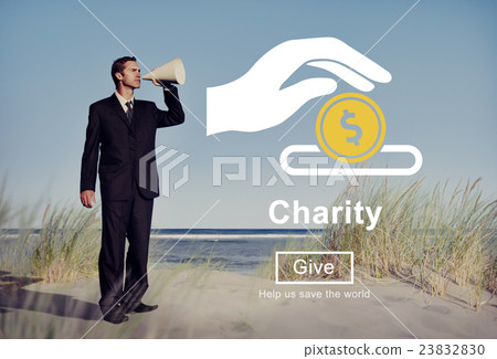 Charity Volunteer Help Aid Donate Concept Charity Volunteer Help Aid Donate Concept 23832830