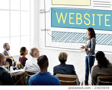 Website Homepage Responsive Design Ideas Concept 23833039