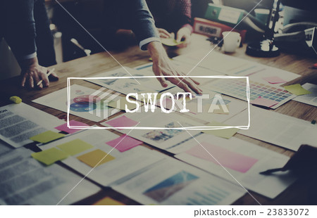 SWOT Analysis Business Strategy Planning Concept 23833072