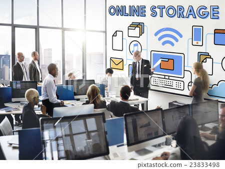 Online Online Storage Network Sharing Concept 23833498