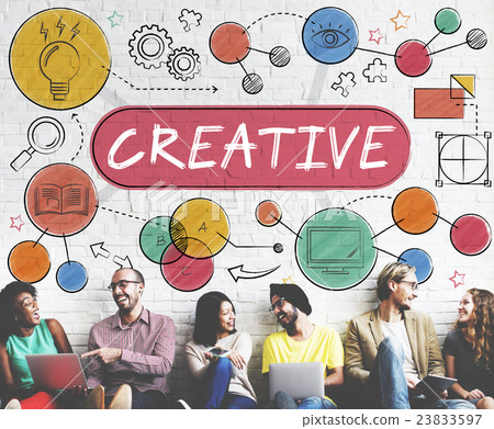 Creative Innovation Ideas Process Drawing Concept Creative Innovation Ideas Process Drawing Concept 23833597