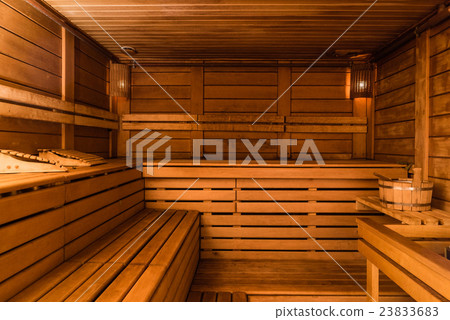 wooden sauna 23833683