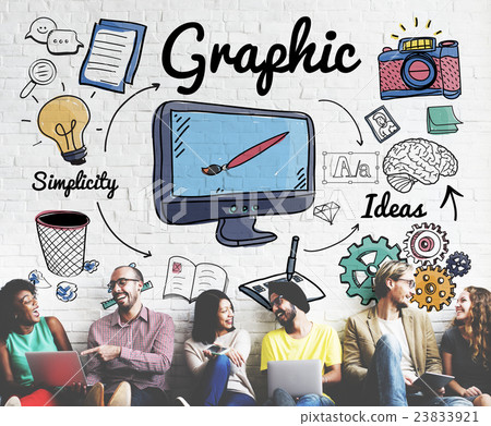 Graphic Visual Art Creative Design Concept Graphic Visual Art Creative Design Concept 23833921