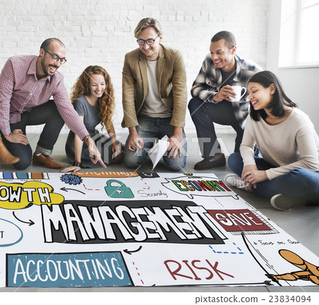 Management Growth Marketing Accounting Exchange Concept 23834094