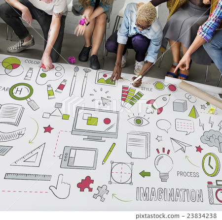 Imagination Inspiration Ideas Creativity Design Concept 23834238
