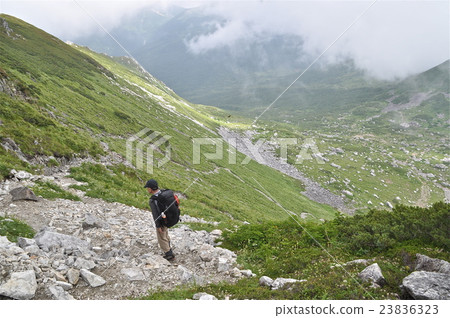 Shimoyama to the North Alps mountain hut Shimoyama to the North Alps mountain hut 23836323