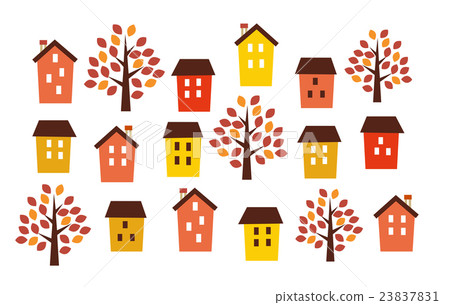 cityscape in autumn 23837831