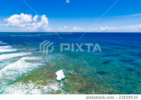 Sea, landscape, seascape, Okinawa. 23839510
