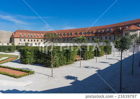 Baroque garden, Bratislava castle, Slovakia Baroque garden, Bratislava castle, Slovakia 23839797