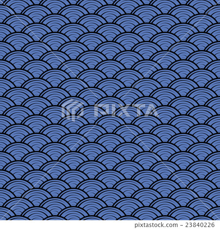 Japanese Pattern Qinghai wave pattern 23840226