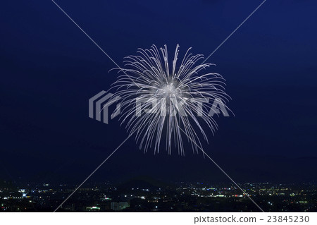 Opening fireworks big fireworks dedicated to Nara Okasama festival Opening fireworks big fireworks dedicated to Nara Okasama festival 23845230