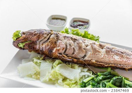 Grilled fish 23847469