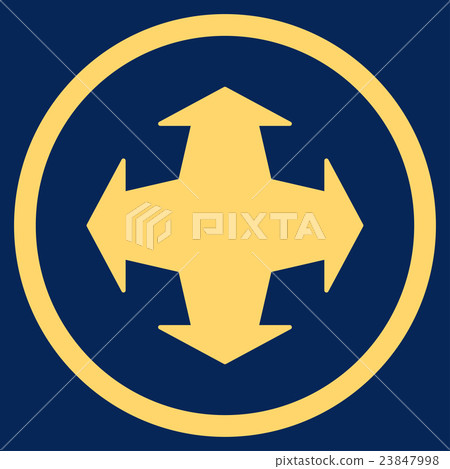 Directions Flat Icon 23847998