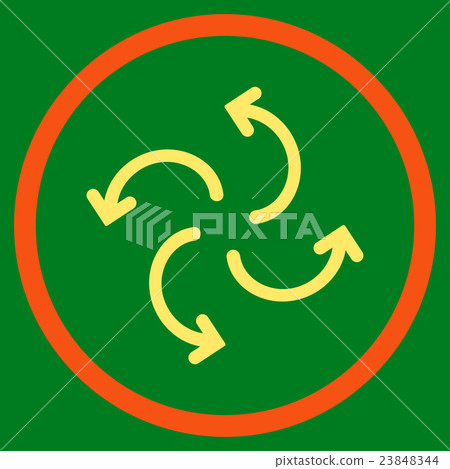 Cyclone Arrows Icon 23848344