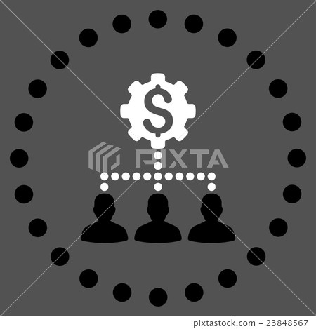 Industrial Bank Clients Icon Industrial Bank Clients Icon 23848567
