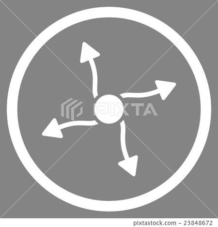 Curve Arrows Icon Curve Arrows Icon 23848672