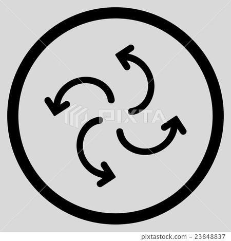 Cyclone Arrows Icon 23848837