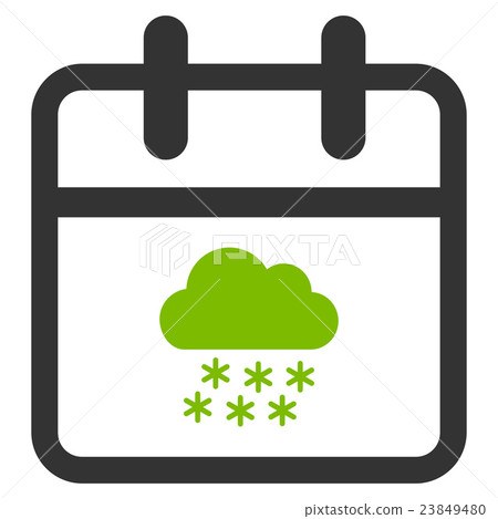 Snow Date Icon Snow Date Icon 23849480