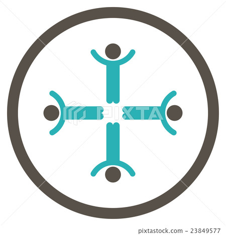 Hands Up Men Icon 23849577