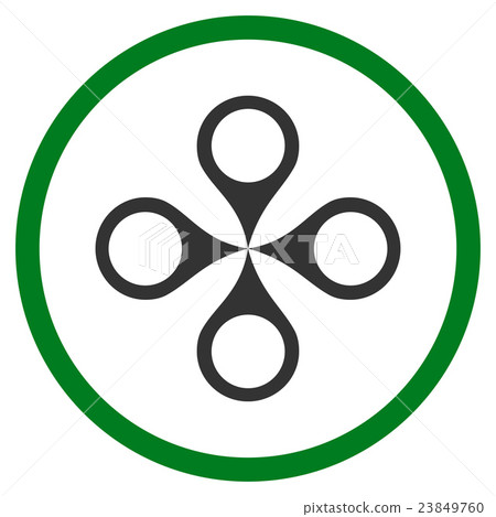 Map Markers Icon 23849760