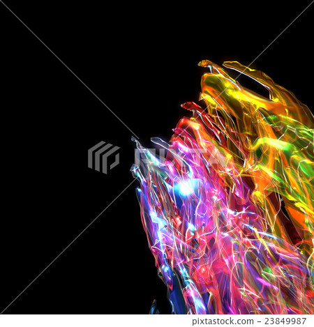 3d illustration of visual effect 23849987