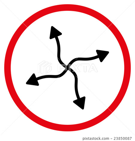 Curve Arrows Icon Curve Arrows Icon 23850087