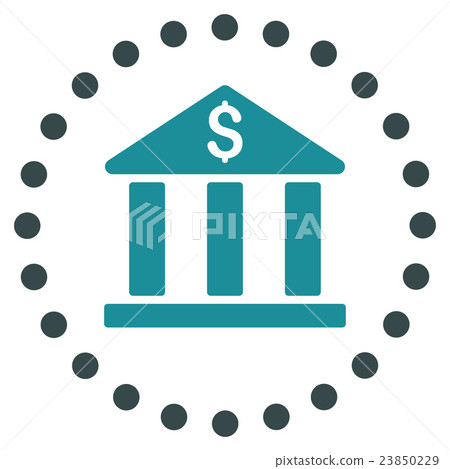 Bank Building Icon Bank Building Icon 23850229