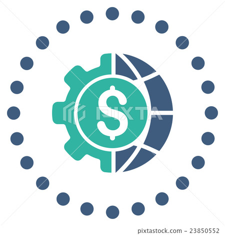 World Industry Finances Icon 23850552